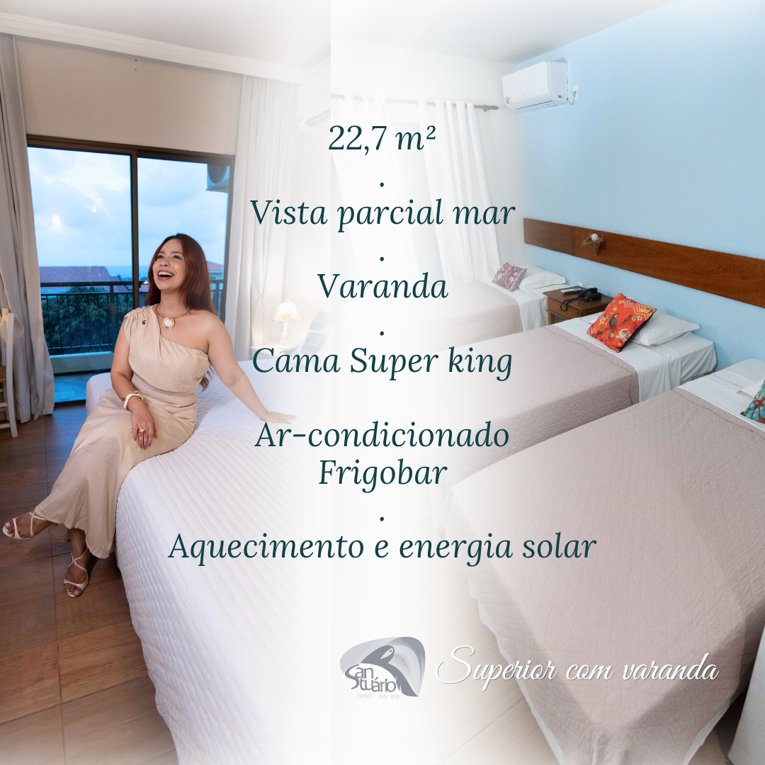 Suite Superior com Varanda