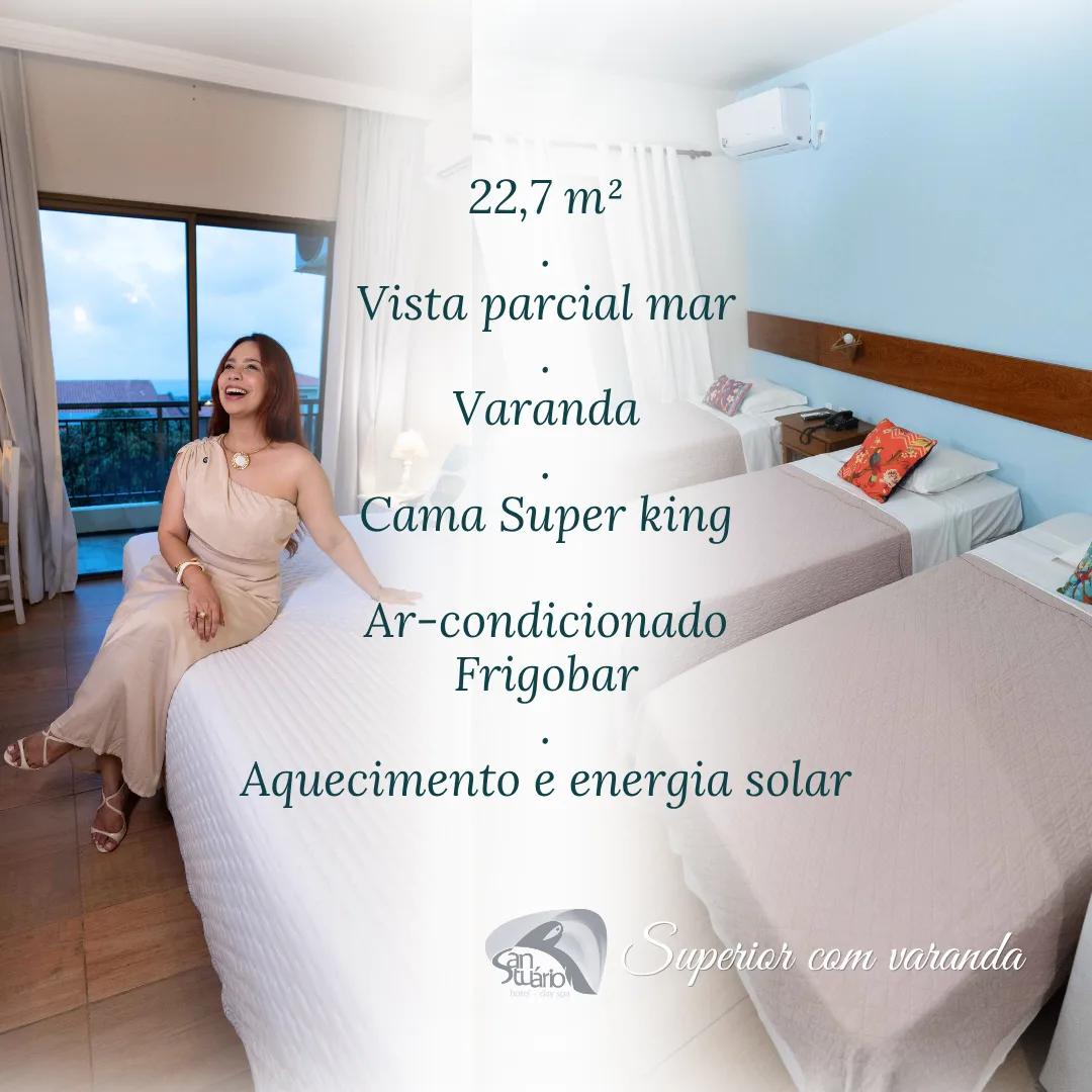 Suite Superior com Varanda